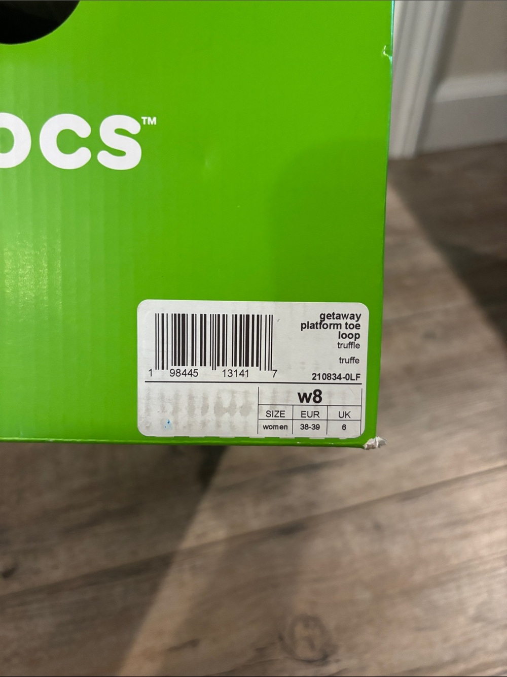 CROCS Brown Slide Sandals - Picture 9 of 9